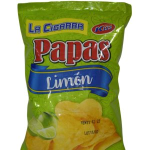 Papas Limon 30GR X 12 unidades